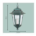 Ιταλικό Φωτιστικό - Φανάρι Εξωτερικού Χώρου Αλουμινίου ΚΡ130