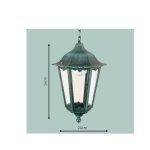 Ιταλικό Φωτιστικό - Φανάρι Εξωτερικού Χώρου Αλουμινίου ΚΡ150