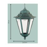 Ιταλικό Φωτιστικό - Φανάρι Εξωτερικού Χώρου Αλουμινίου ΚΡ160