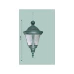 Ιταλικό Φωτιστικό - Φανάρι Εξωτερικού Χώρου Αλουμινίου ΚΡ54