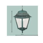 Ιταλικό Φωτιστικό - Φανάρι Εξωτερικού Χώρου Αλουμινίου ΚΡ90