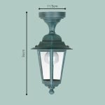 Ιταλικό Φωτιστικό - Φανάρι Εξωτερικού Χώρου Αλουμινίου ΟΡ133