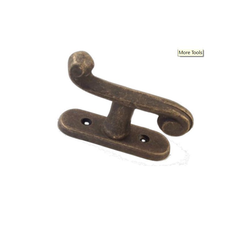 001 vargrylo 27-8-24 Γρυλόχερο Παραθύρου από Ορείχαλκο Αντικέ 102.052.13 - Image 1