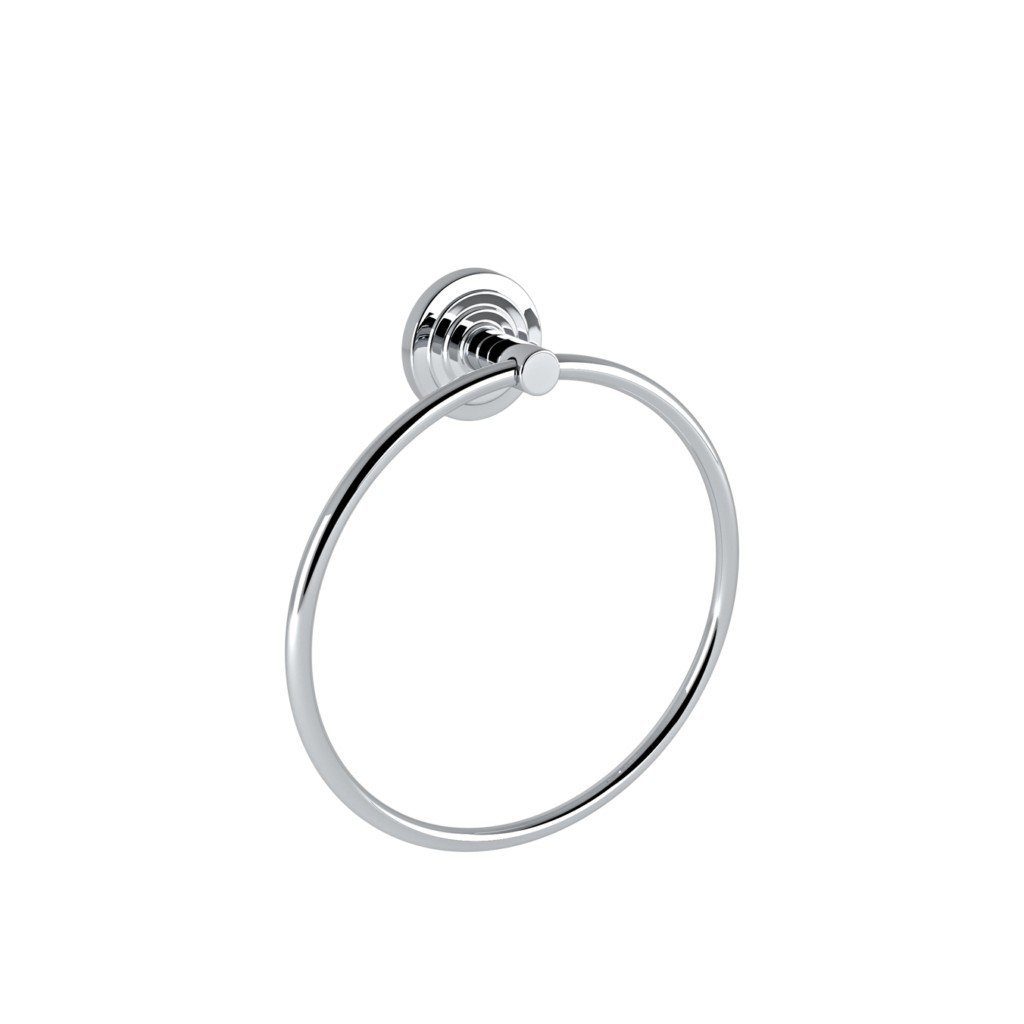 04_brass_towel_ring_chrome-1024x1024 308.03.22 Κρίκος Brass 190x45x220 by Verdi - Image 1