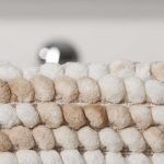 Vintage 50x80 sand πατάκι μπάνιου Sealskin - Image 2