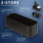 Tiger 2-Store Επιτοίχιο Ράφι 25 cm Black 1500010746 - Image 10