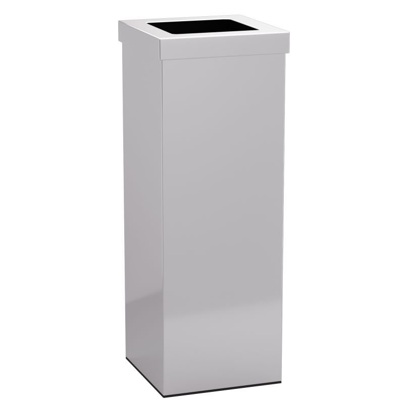 66e2aec4a2b16_202060-001 Καλάθι Γραφείου / Δωματίου 30 Lit - Inox, Pam & Co, W20 x D20 x H60 (cm), 202060-001 - Image 1