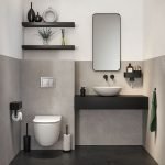 Tiger 2-Store Χαρτοθήκη Επιτοίχια με Αποθηκευτικό Χώρο Black 800378 - Image 8