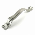 Λαβή  Εξώπόρτας από Ορείχαλκο Νίκελ Ματ 112.011.13 - L240 mm