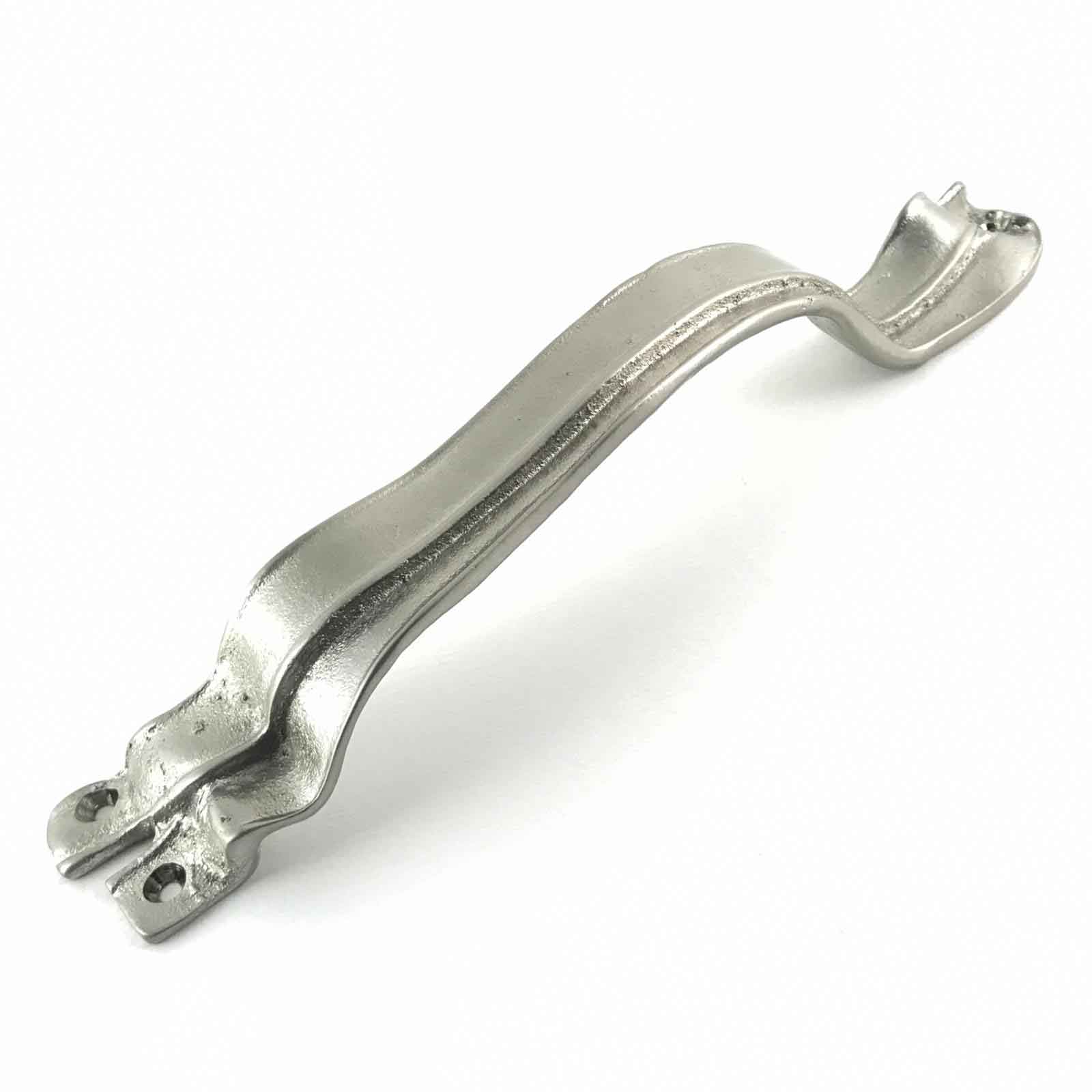 IMG_7413 Λαβή Εξώπόρτας από Ορείχαλκο Νίκελ Ματ 112.011.13 - L240 mm - Image 1