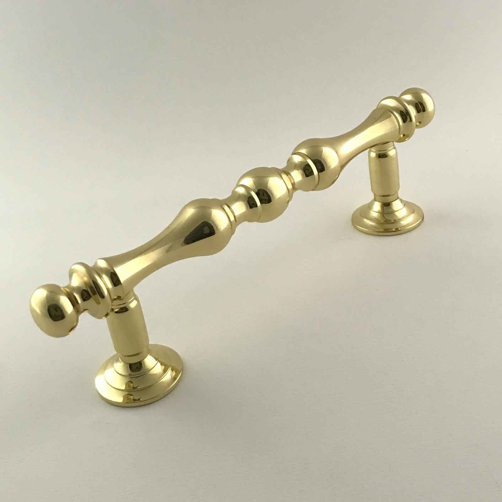 IMG_7439 Λαβή Εξώπόρτας από Ορείχαλκο Χρυσό 112.012.13 - L255mm - Image 1