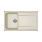 Νεροχύτης κουζίνας LIFE 400 Bianco Antico 62 ELLECI 86x50cm