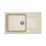 Νεροχύτης κουζίνας LIFE 410 Bianco Antico 62 ELLECI 86x50cm