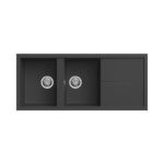 Νεροχύτης κουζίνας UNICO 500 Nero 40 ELLECI 116x50cm