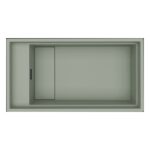 Νεροχύτης κουζίνας DIALOGO 360 Sage Green 82 ELLECI 86x46cm