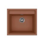 Νεροχύτης κουζίνας SINTESI 105 Cavern Clay 83 ELLECI 57x50cm