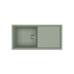 Νεροχύτης κουζίνας SINTESI 480 Sage Green 82 ELLECI 100x50cm