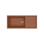 Νεροχύτης κουζίνας SINTESI 510 Cavern Clay 83 ELLECI 116x50cm