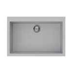 Νεροχύτης κουζίνας QUADRA 130 Titanium 73 ELLECI 79x50cm