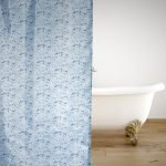 ΚΟΥΡΤΙΝΑ ΜΠΑΝΙΟΥ PSIFIDA BLUE 180(Μ)X180(Υ)