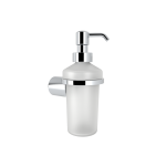 301.00.22 Dispenser Υγρού Σαπουνιού Lamda  - Chrome 75x105x180 - 250ml by Verdi