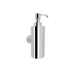 301.10.22 Επιτοίχιο DISPENSER Υγρού Σαπουνιού LAMDA - 220ml Chrome 60x75x190 by Verdi