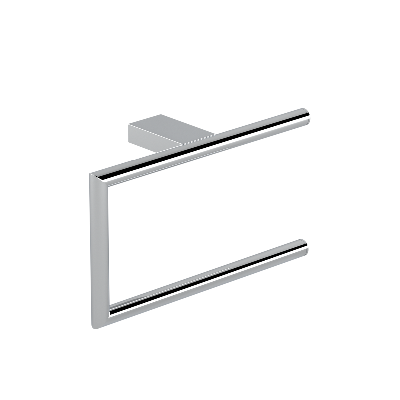 omega towel ring 300.03.22 Πετσετοθήκη Ανοιχτός Κρίκος Omega 225x70x125 by Verdi - Image 1