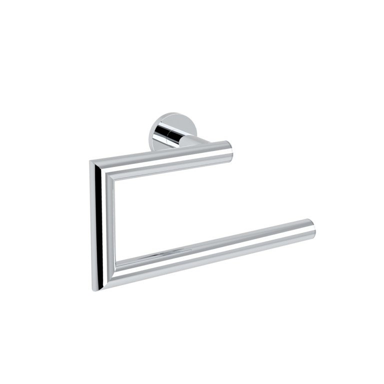 omicron rect towel ring 302.13.22 Άνοιχτος Κρίκος Omicron 200x75x120 by Verdi - Image 1