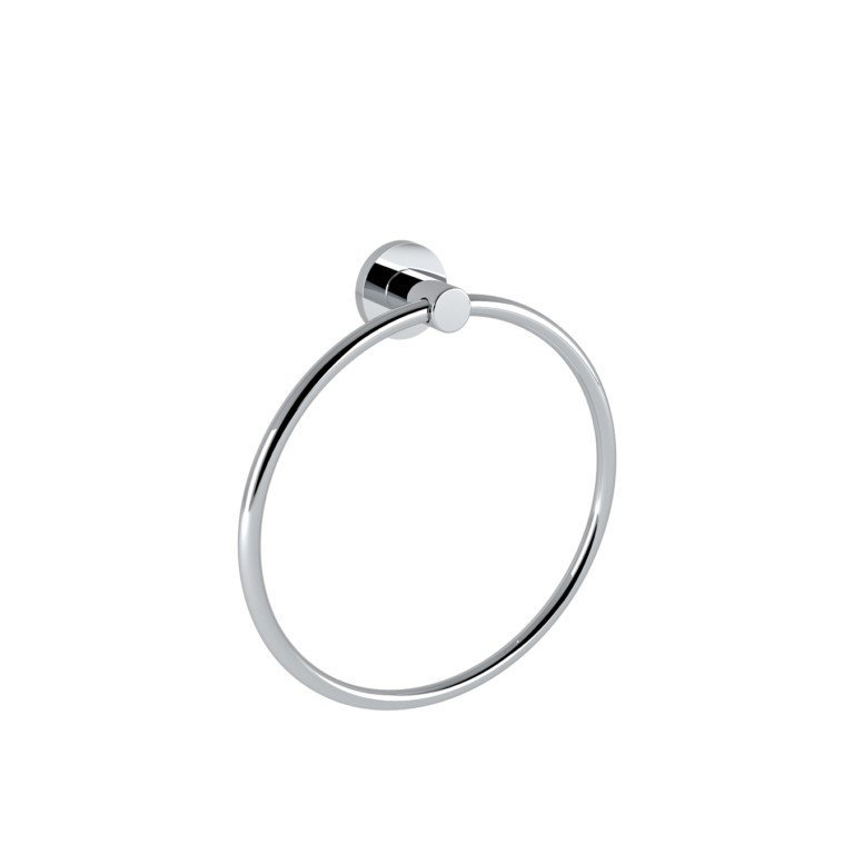omicron towel ring 302.03.22 Κρίκος Omicron - Chrome 200x57x215 by Verdi - Image 1
