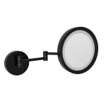 508.03.05 ΜΕΓΕΘΥΝΤΙΚΟΣ Χ3 ΚΑΘΡΕΠΤΗΣ LED / ARM LENGTH 380mm Black Mat