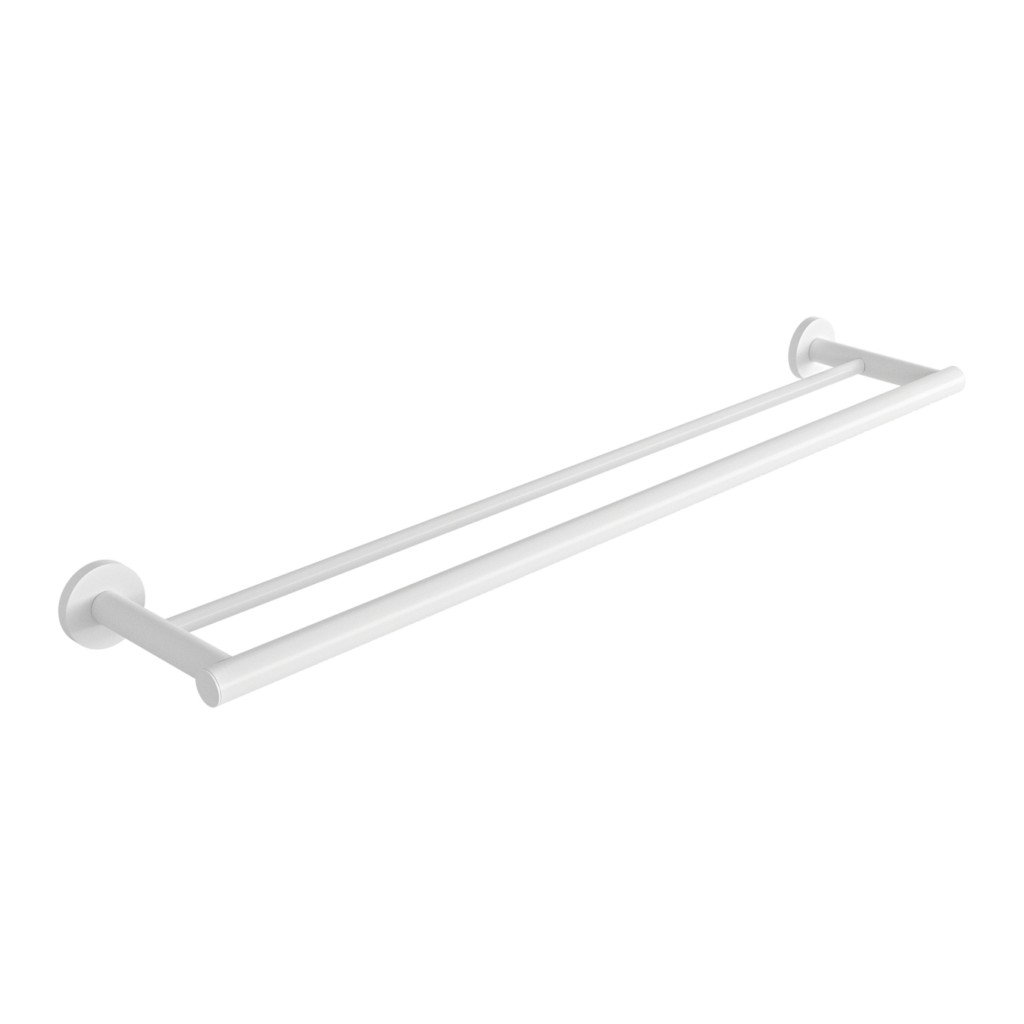 02_omicron_double_towel_rail_white-1024x1024 - Αντιγραφή 302.21.01 Διπλή Πετσετοθήκη Omicron - White Mat 600x120x44 by Verdi - Image 1