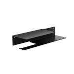 723.02.05 Χαρτοθήκη Με Ράφι Strantza – Black Mat 330x110x60 by Verdi