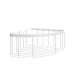 902.32.01 ΒΑΘΕΙΑ ΓΩΝΙΑΚΗ ΣΠΟΓΓΟΘΗΚΗ 290x210x100 White Mat