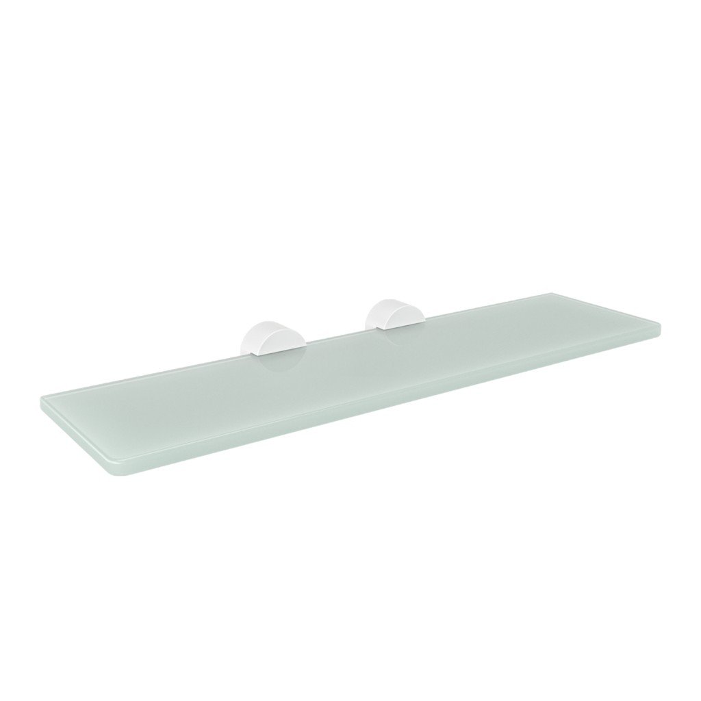 03_lamda_glass_shelf_white_mat-1024x1024 301.08.01 Εταζέρα Lamda - White Mat 400x115x38 by Verdi - Image 1