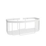 902.42.01 ΒΑΘΕΙΑ ΠΑΡΑΛΛΗΛΟΓΡΑΜΜΗ ΣΠΟΓΓΟΘΗΚΗ 270x120x100 White Mat