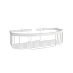 902.13.01 ΠΑΡΑΛΛΗΛΟΓΡΑΜΜΗ ΣΠΟΓΓΟΘΗΚΗ 270x120x70 White Mat