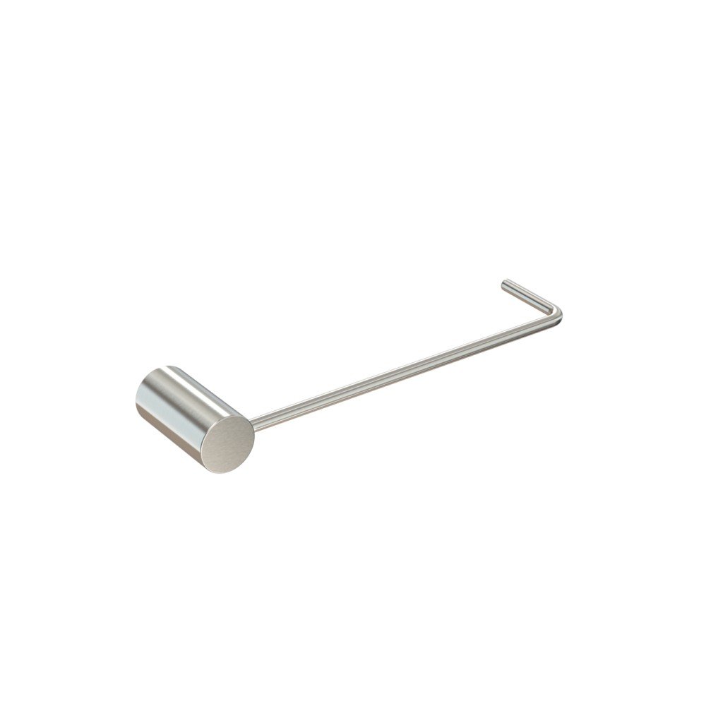 04_lamda_towel_bar_nickel_brushed-1024x1024 301.13.78 Κρίκος Ίσιος Με Μονή Στήριξη Lamda - Nickel Mat 270x75x38 by Verdi - Image 1