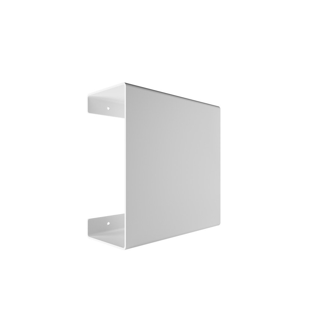 05_box_shelf_230mm_white-1024x1024 723.05.05 Ράφι Κλειστό /23 cm Strantza – White Mat 230x100x230 by Verdi - Image 1