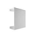 723.06.05 Ράφι Κλειστό /27 cm Strantza – White Mat 230x100x270 by Verdi