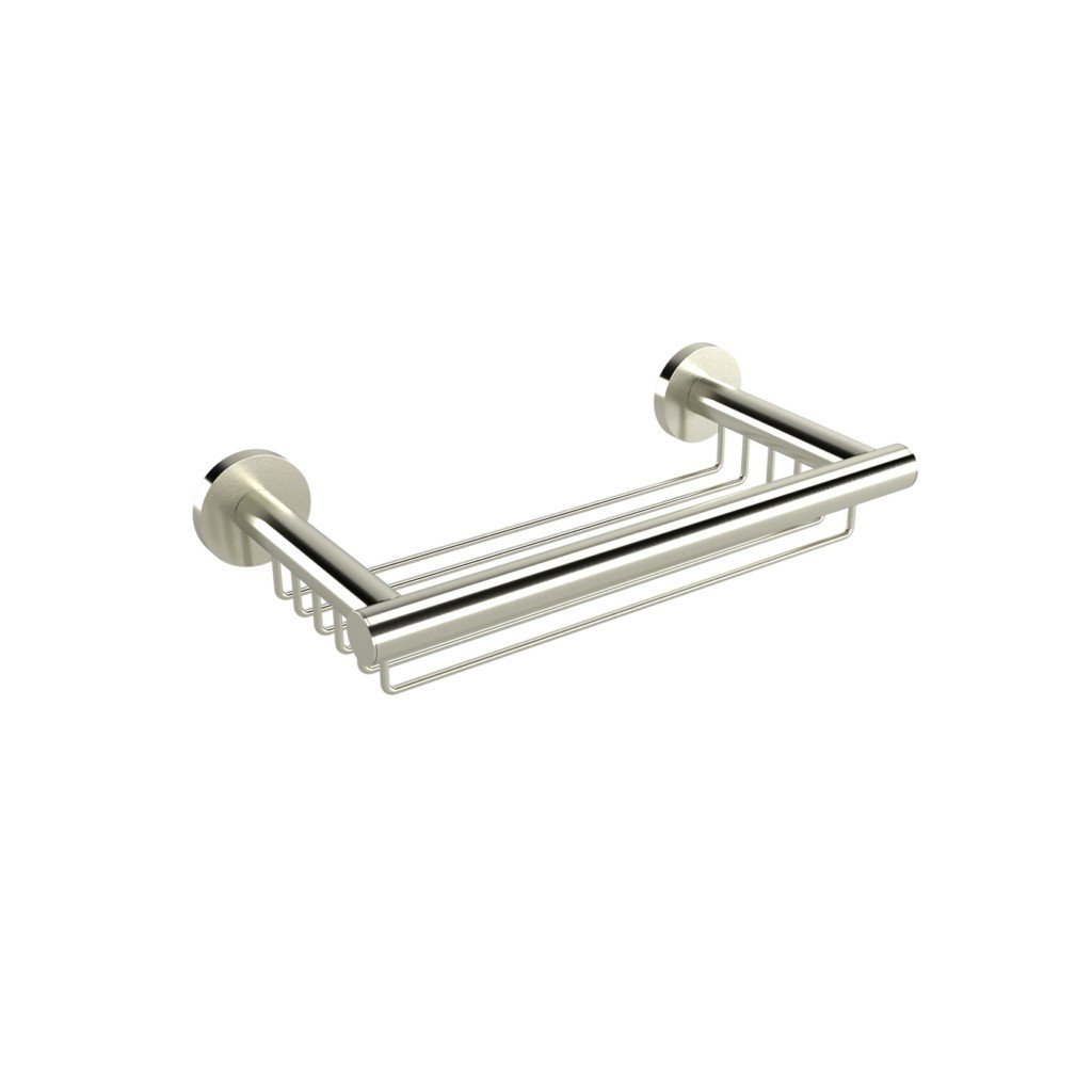06_omicron_shower_basket_nickel_mat-1024x1024 302.27.78 Σπογγοθήκη Διπλής Στήριξης Omicron - Nickel Mat 250x110x60 by Verdi - Image 1