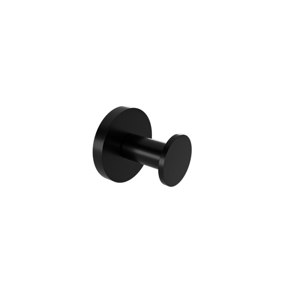 08_omicron_robe_hook_black-1024x1024 302.02.05 Άγκιστρο Omicron - Black Mat 44x40x44 by Verdi - Image 1