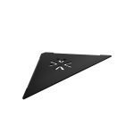 723.09.05 Σπογγοθήκη Γωνιακή Strantza – Black Mat 277x197x22 by Verdi