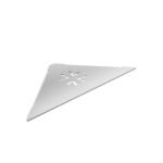 723.09.05 Σπογγοθήκη Γωνιακή Strantza – White Mat 277x197x22 by Verdi