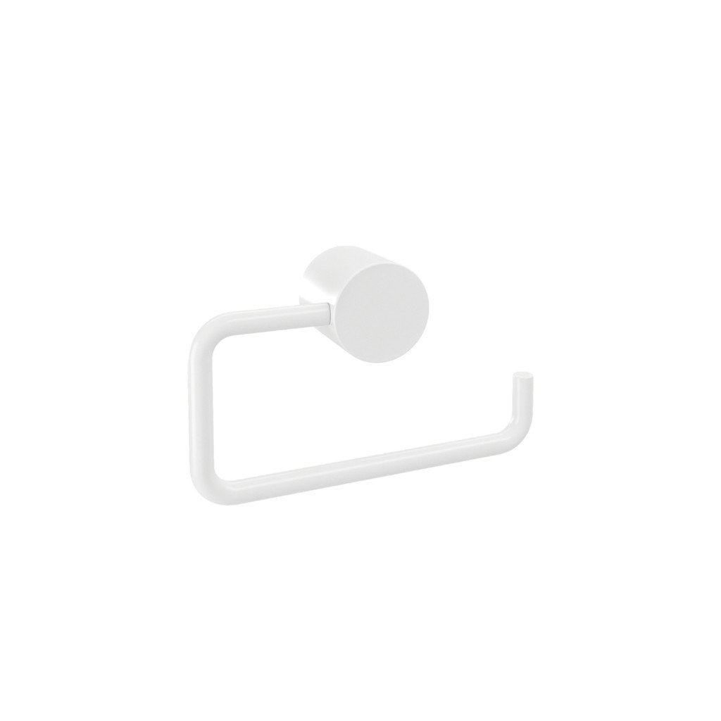 10_lamda_toilet_roll_holder_white_mat-1024x1024 301.04.01 Χαρτοθήκη Lamda - White Mat 140x40x95 by Verdi - Image 1