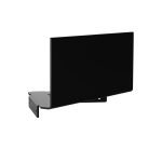 723.12.05 Σπογγοθήκη Γωνιακή Πρόσοψης /12cm Strantza – Black Mat 283x217x142 by Verdi