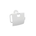 303.14.01 Χαρτοθήκη με κάλυμμα Sigma - White Mat 140x75x125 by Verdi