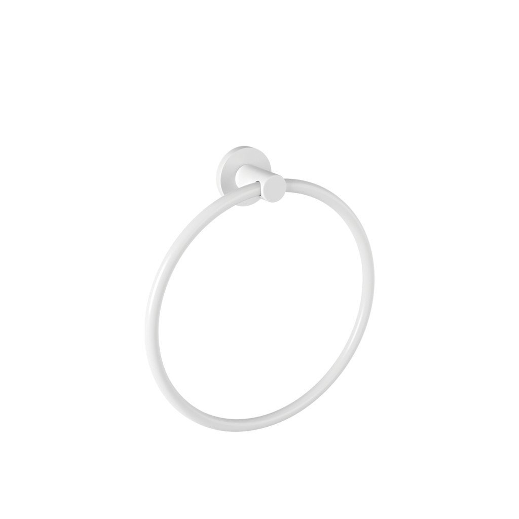 13_omicron_towel_ring_white-1024x1024 - Αντιγραφή 302.03.01 Κρίκος Omicron - White Mat 200x57x215 by Verdi - Image 1