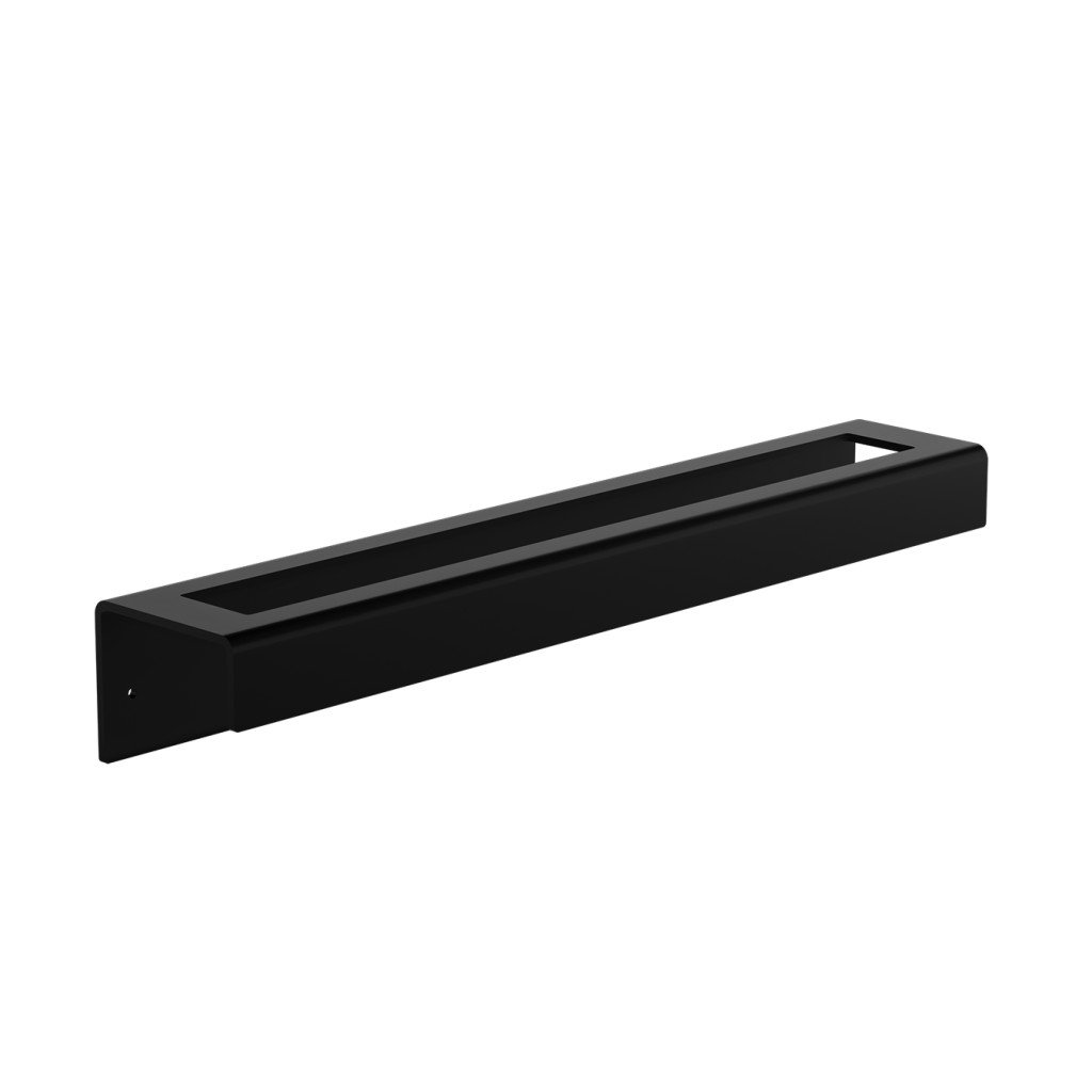 13_towel_rail_black-1024x1024 723.14.05 Πετσετοθήκη Strantza – Black Mat 600x100x90 by Verdi - Image 1