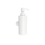 301.10.01 Μεταλλικό Dispenser Lamda - White Mat 60x75x190 - 220ml by Verdi