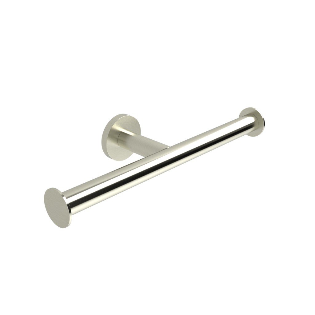 15_omicron_double_toilet_roll_holder_nickel_mat-1024x1024 302.34.78 Διπλή Χαρτοθήκη Omicron - Nickel Mat 240x85x44 by Verdi - Image 1